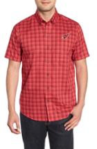 Men's Cutter & Buck Arizona Cardinals - Fremont Regular Fit Check Sport Shirt - Red