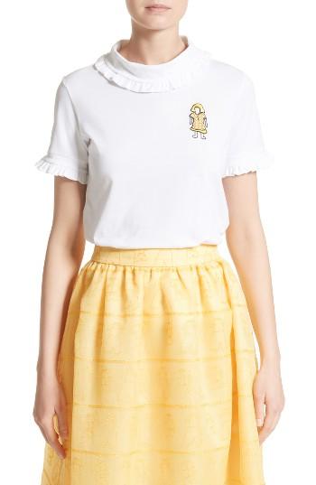 Women's Shrimps Poppy Tee - White