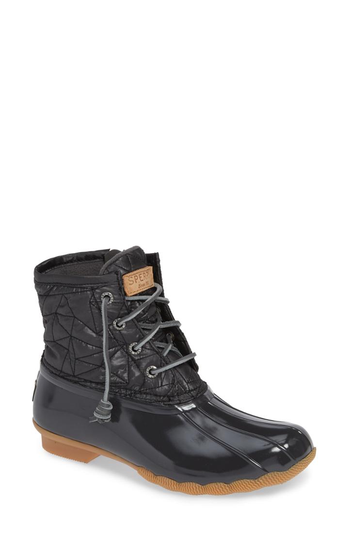 Women's Sperry Saltwater Duck Rain Boot M - Green