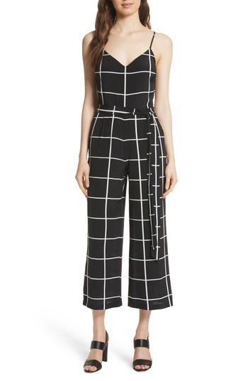 Women's L'agence Jaelyn Silk Jumpsuit - Black