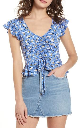 Women's Chloe & Katie Cinch Front Top - Blue
