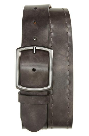 Men's Magnanni Guodi Leather Belt - Grey