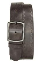 Men's Magnanni Guodi Leather Belt - Grey