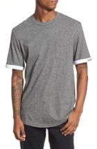 Men's Calvin Klein Jeans Rolled Cuff Pocket T-shirt - Grey