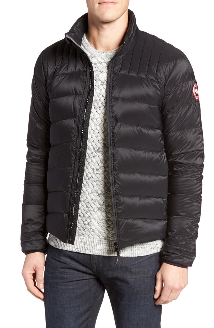 Men's Canada Goose 'brookvale' Slim Fit Packable Down Jacket, Size - Black