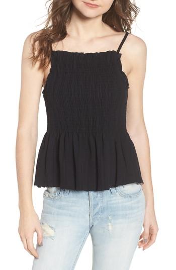 Women's Mcguire Leelee Smocked Tank - Black