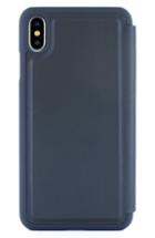 Ted Baker London Faux Leather Iphone X/xs, Xs Max & Xr Folio Case - Blue