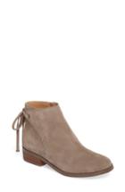 Women's Sole Society Lachlan Tie Back Bootie M - Grey