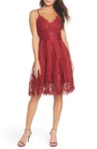 Women's Foxiedox Calla Lace Dress - Burgundy