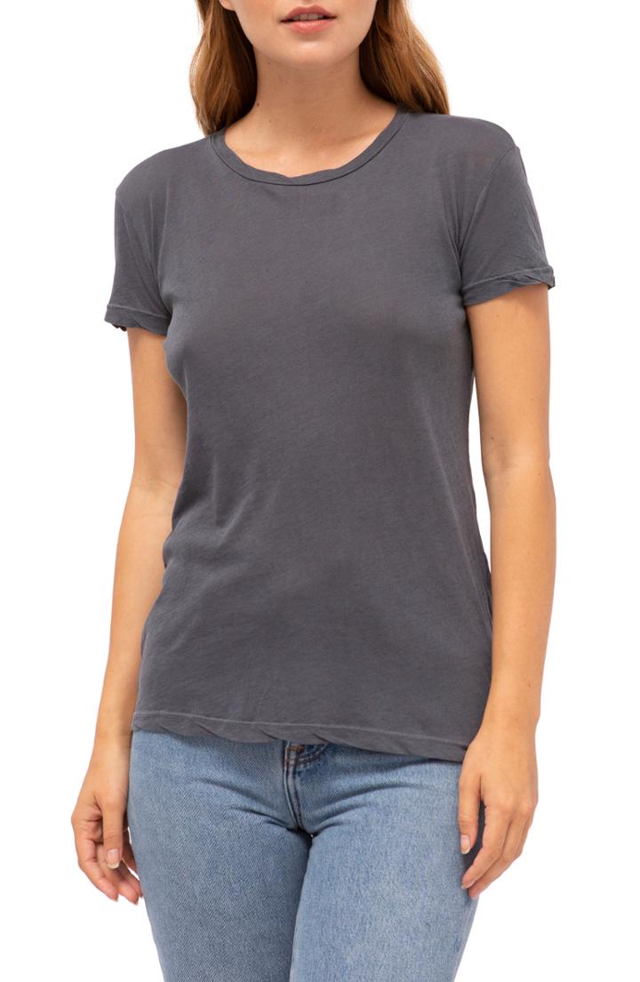 Women's Stateside Royal Supima Cotton Tee - Grey