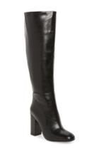 Women's Cecelia New York Trekker Genuine Fox Fur Trim Boot .5 M - Brown