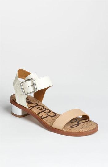 Sam Edelman 'trina' Sandal Natural/ Off White