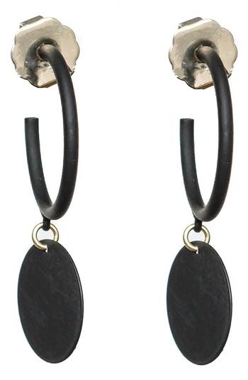 Women's Shoshanna Lee Hanging Medallion Hoop Earrings