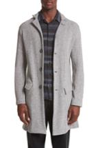 Men's Eidos Napoli Pigra Knit Topcoat - Grey