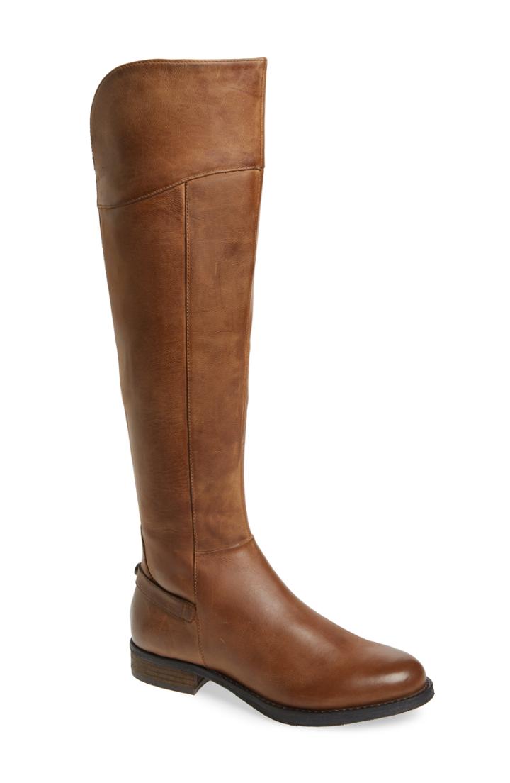 Women's Steve Madden Marianne Over The Knee Boot .5 M - Brown