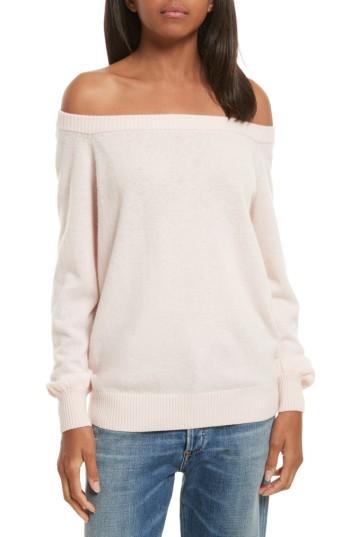 Women's Rebecca Minkoff Shelby Merino Blend Sweater, Size - Pink
