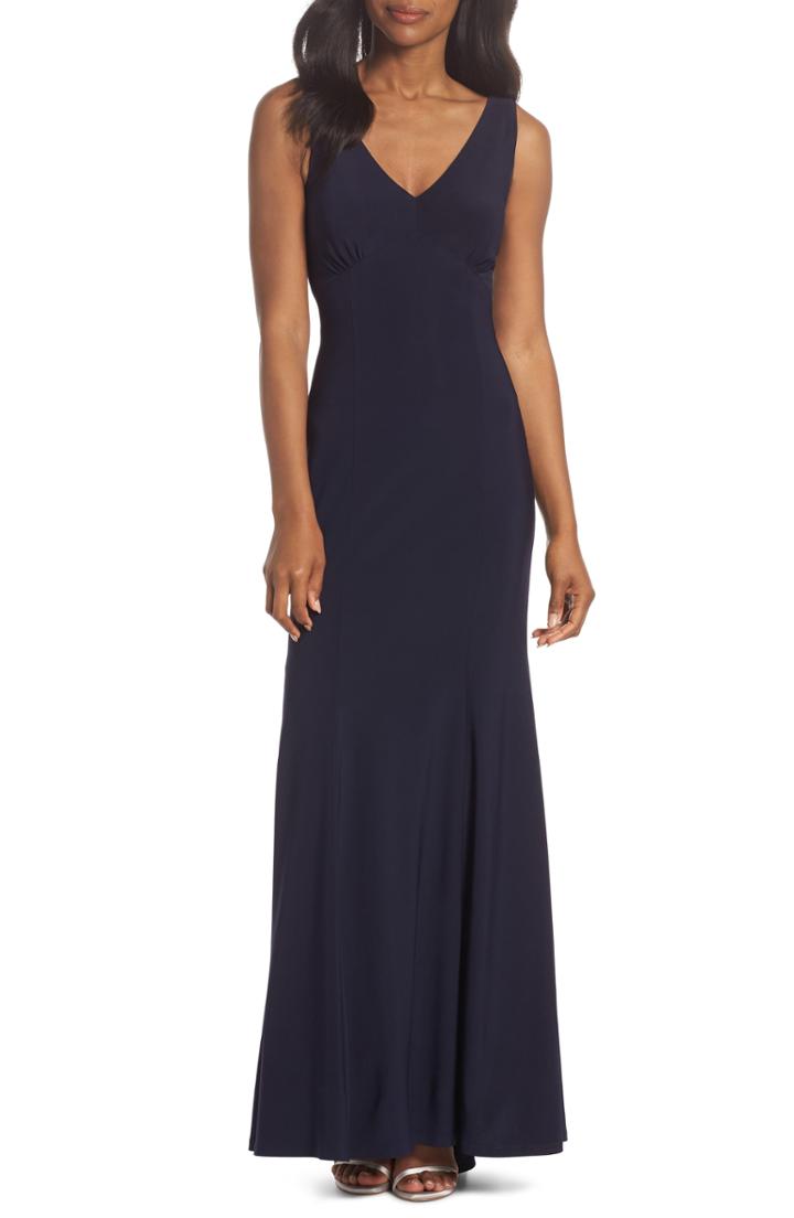 Women's Vince Camuto Open Back Gown