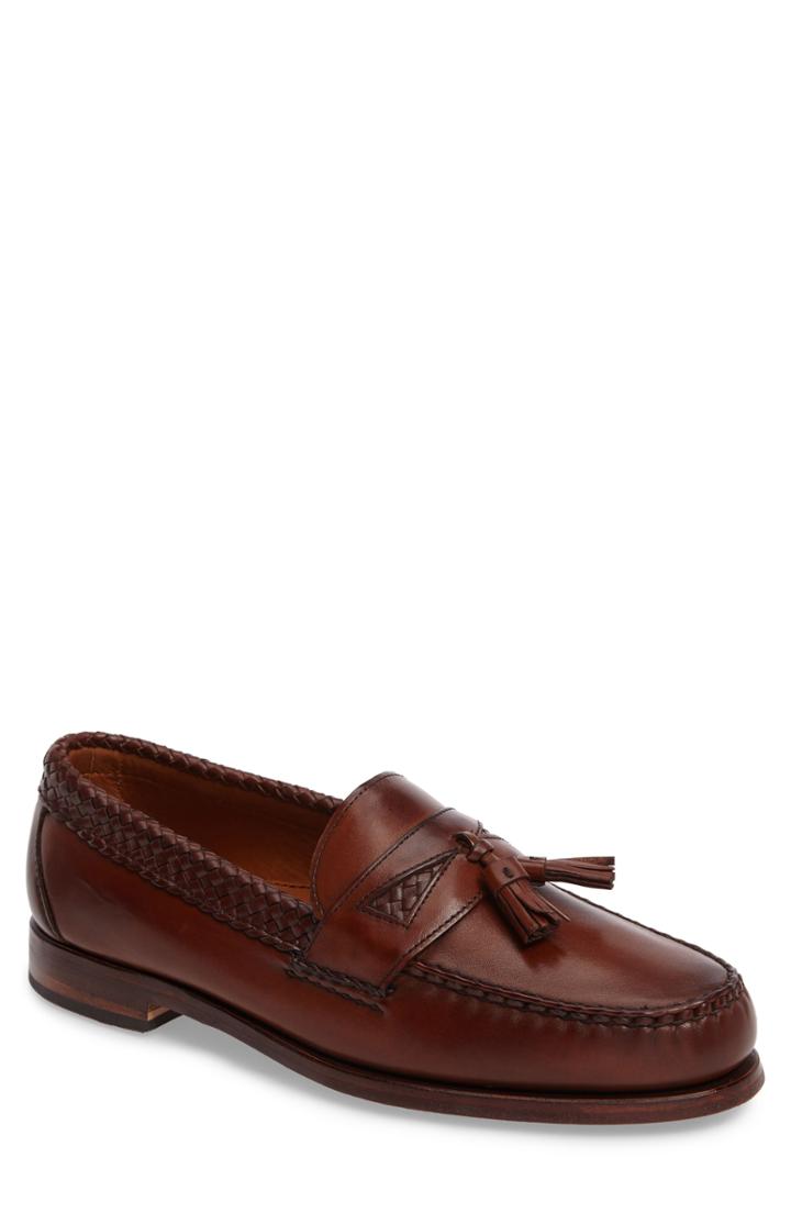 Men's Allen Edmonds 'maxfield' Loafer .5 D - Burgundy