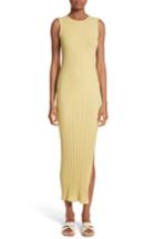 Women's Simon Miller Tali Stretch Ribbed Body-con Dress - Green