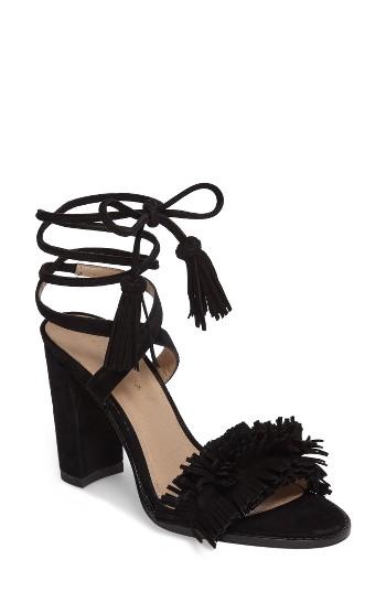 Women's Pelle Moda Faye Sandal M - Black