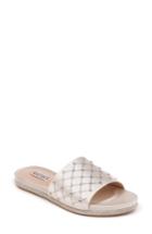 Women's Badgley Mischka Shayna Slide .5 M - White