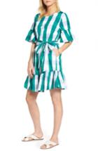 Women's 1901 Ruffle & Bow Dress - Green