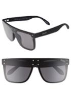 Women's #quayxkylie Hidden Hills 59mm Shield Sunglasses - Black