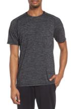 Men's Zella Stripe Crewneck T-shirt - Grey