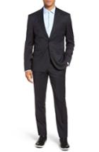 Men's Ted Baker London Roger Extra Trim Fit Stripe Wool Suit