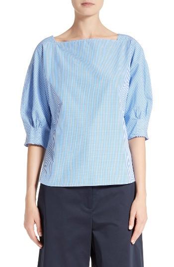 Women's Tibi Gingham Blouse