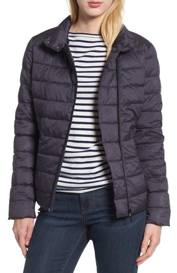 Women's Bernardo Melange Stretch Jacket - Black
