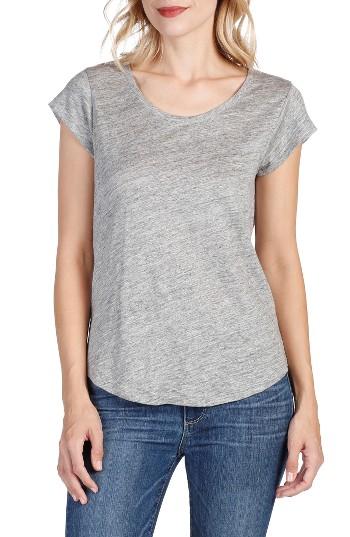 Women's Paige Alannis Linen Tee - Grey