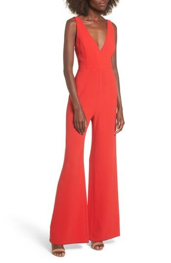 Women's Wayf Curtis Jumpsuit - Red