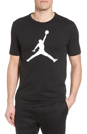Men's Nike Jordan Sportswear Iconic Jumpman T-shirt - Black