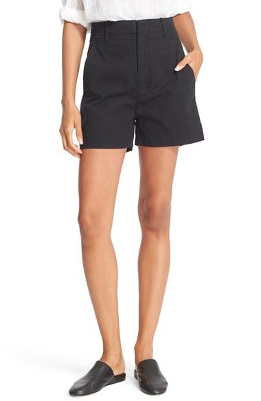 Women's Vince High Waist Stretch Cotton Shorts