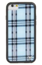 Wildflower Tartan Plaid Iphone 6/7/8 Case - Blue