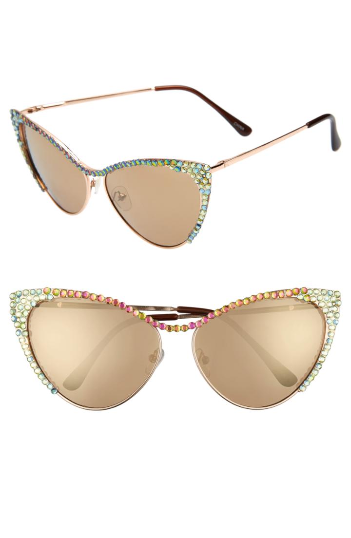 Women's Rad + Refined Crystal Cat Eye Sunglasses -