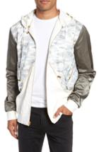 Men's Lvlxiii New Reversible Backpack Jacket, Size - Ivory