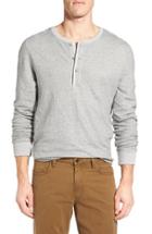 Men's Nordstrom Men's Shop Long Sleeve Henley - Grey