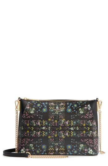 Ted Baker London Sofhi Unity Flag Leather Crossbody Bag -