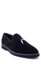 Men's Badgley Mischka Horn Tassel Loafer .5 M - Black