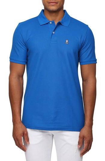 Men's Psycho Bunny Classic Pique Polo (xs) - Blue