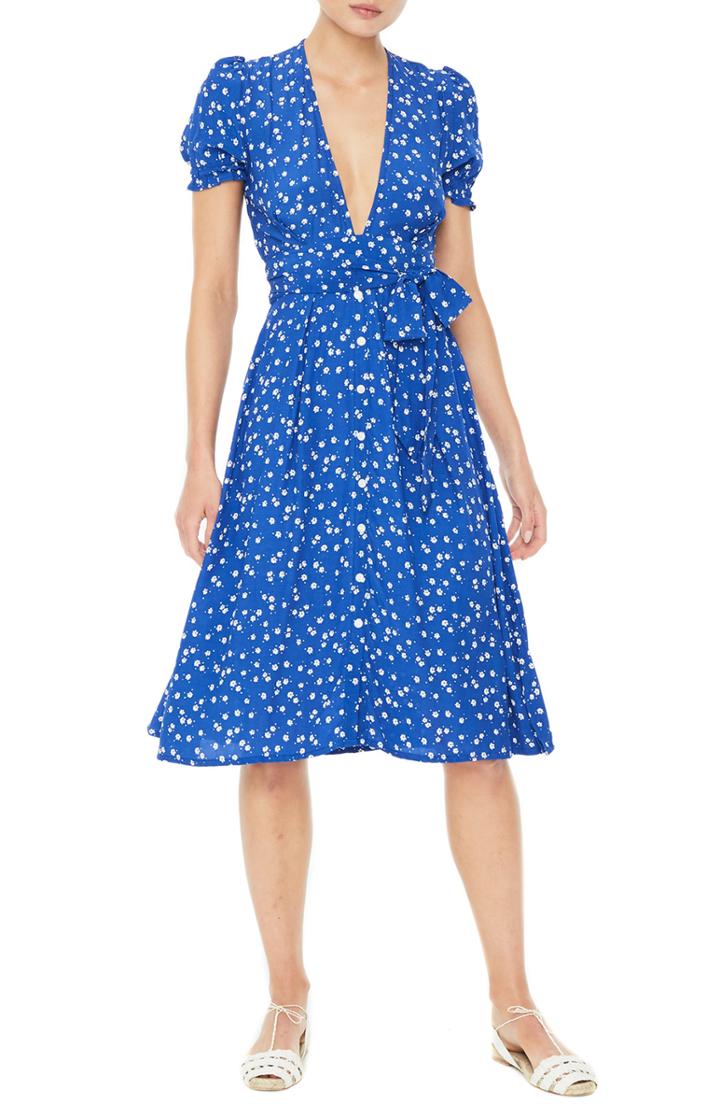 Women's Faithfull The Brand Frah Floral Midi Dress