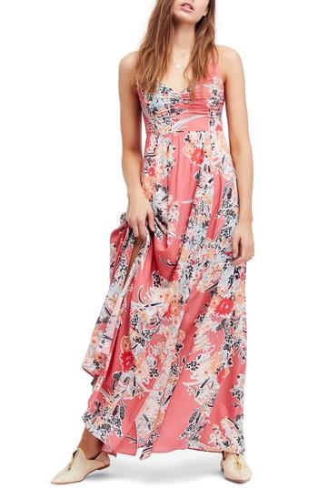 Women's Free People Through The Vine Maxi Dress - Pink