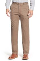 Men's Peter Millar 'raleigh' Washed Twill Pants - Brown