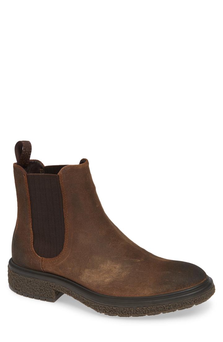 Men's Ecco Crepetray Chelsea Boot -9.5us / 43eu - Brown