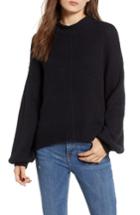 Women's Bp. Balloon Sleeve Sweater, Size - Black