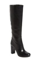 Women's Michael Michael Kors Janice Knee High Boot .5 M - Black