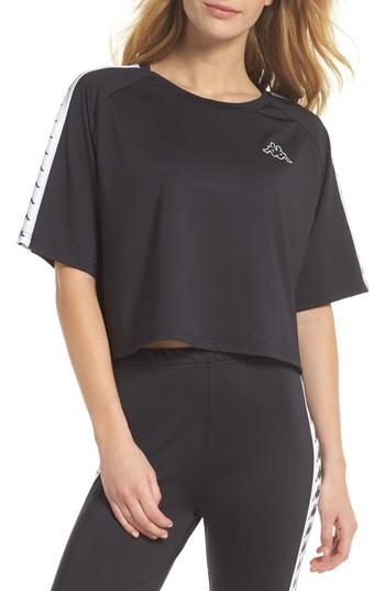 Women's Kappa Banda Loose Tee - Black