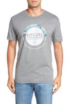 Men's Rip Curl Burst T-shirt - Grey